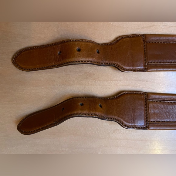 Salvatore Ferragamo, Vintage Caramel Calf Leather Drawstring Hobo Bag - Picture 14 of 15